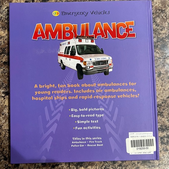 $2 HARDCOVER AMBULANCE BOOK. GREAT CONDITION. $2 WITH ANY $10 ORDER OR MORE - Picture 6 of 16